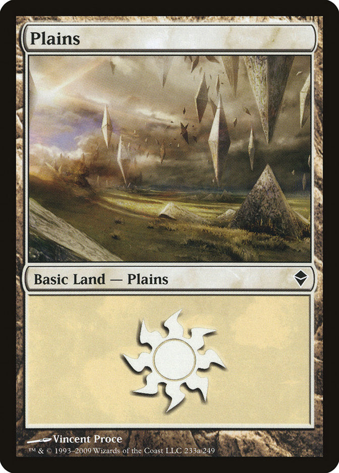 Plains (233a) [Zendikar] | Local Legends
