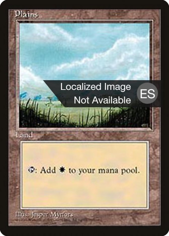 Plains (B) [Fourth Edition (Foreign Black Border)] | Local Legends