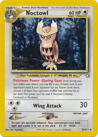 Noctowl (42/111) [Neo Genesis Unlimited] | Golgari Games