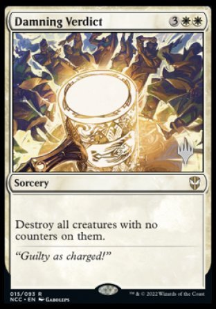 Damning Verdict (Promo Pack) [Streets of New Capenna Commander Promos] | Local Legends