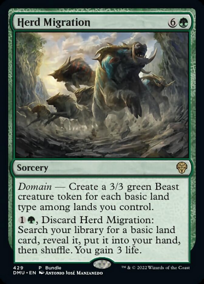 Herd Migration (Bundle) [Dominaria United] | Local Legends