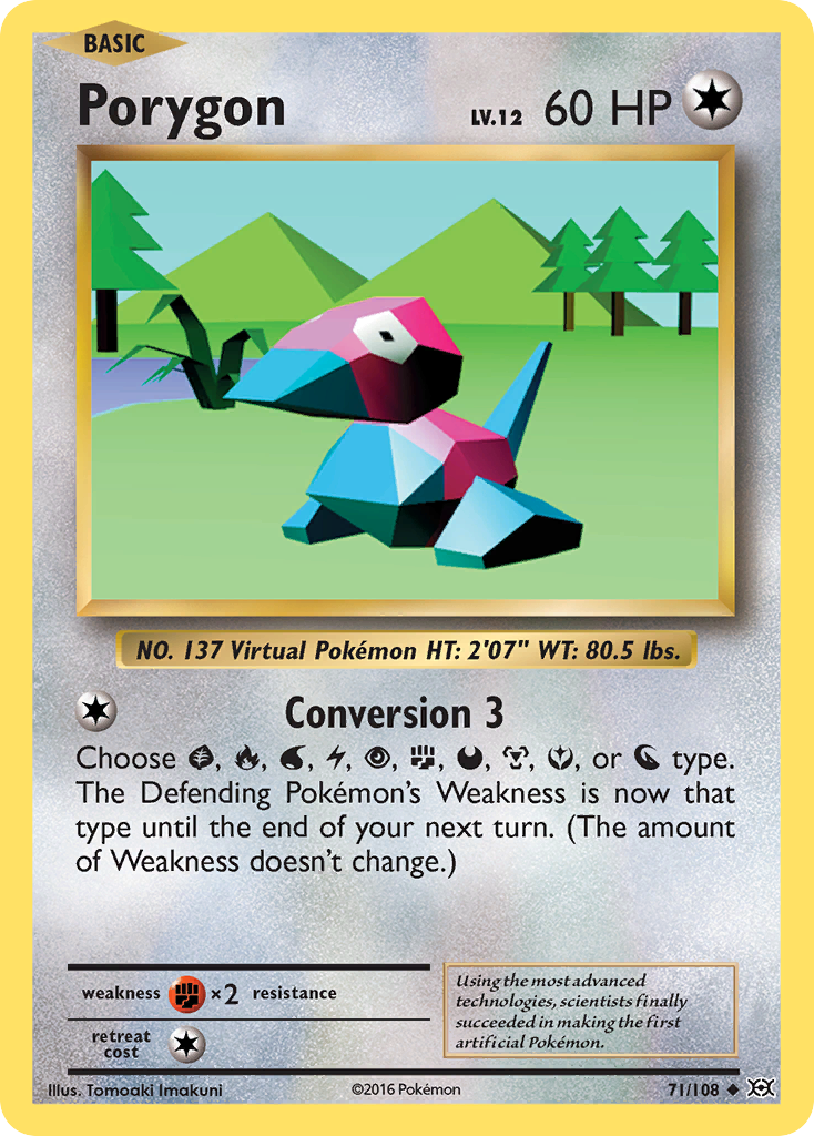 Porygon (71/108) [XY: Evolutions] | Golgari Games