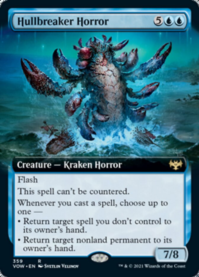 Hullbreaker Horror (Extended Art) [Innistrad: Crimson Vow] | Local Legends