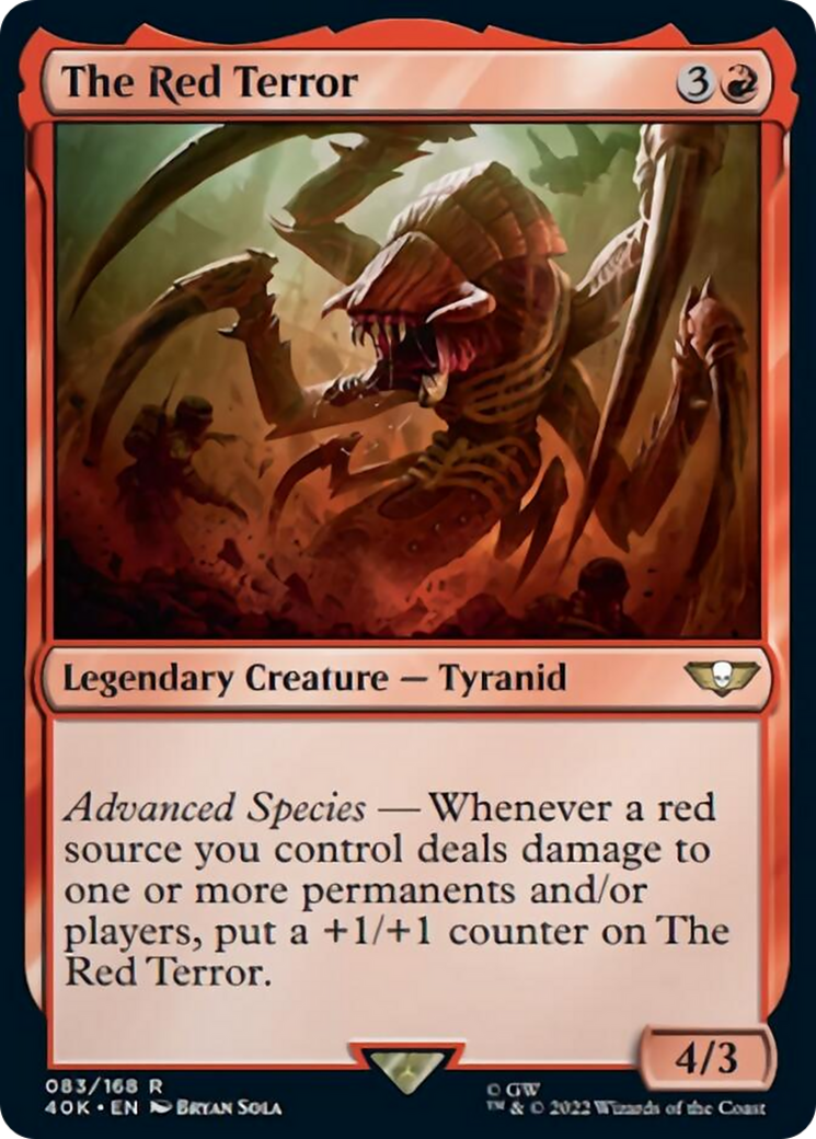 The Red Terror (Surge Foil) [Universes Beyond: Warhammer 40,000] | Local Legends