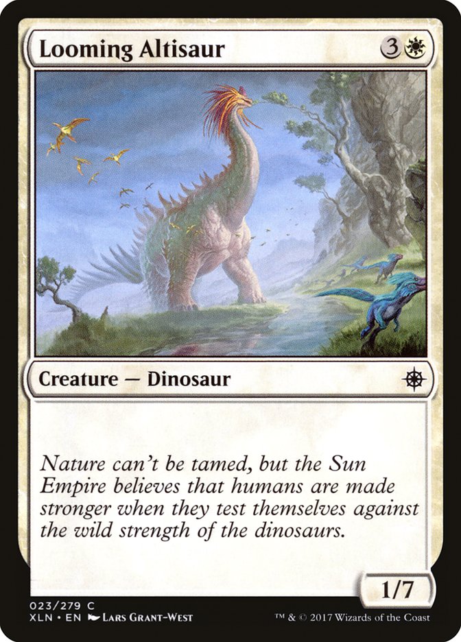 Looming Altisaur [Ixalan] | Local Legends