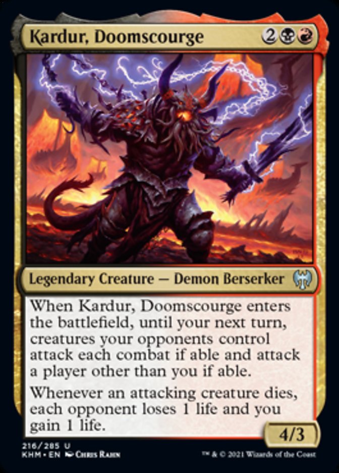 Kardur, Doomscourge [Kaldheim] | Local Legends