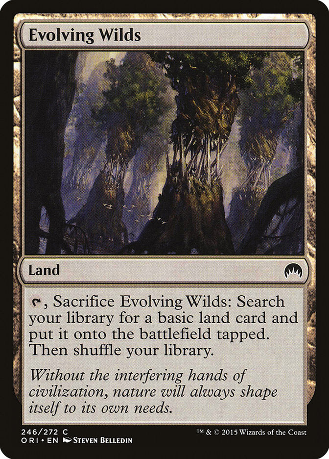 Evolving Wilds [Magic Origins] | Local Legends