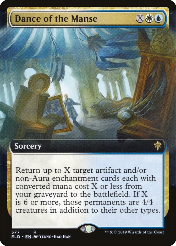 Dance of the Manse (Extended Art) [Throne of Eldraine] | Local Legends
