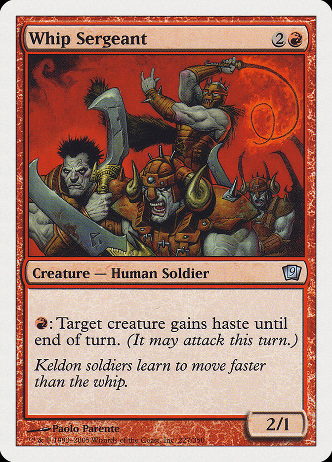 Whip Sergeant [Ninth Edition] | Local Legends
