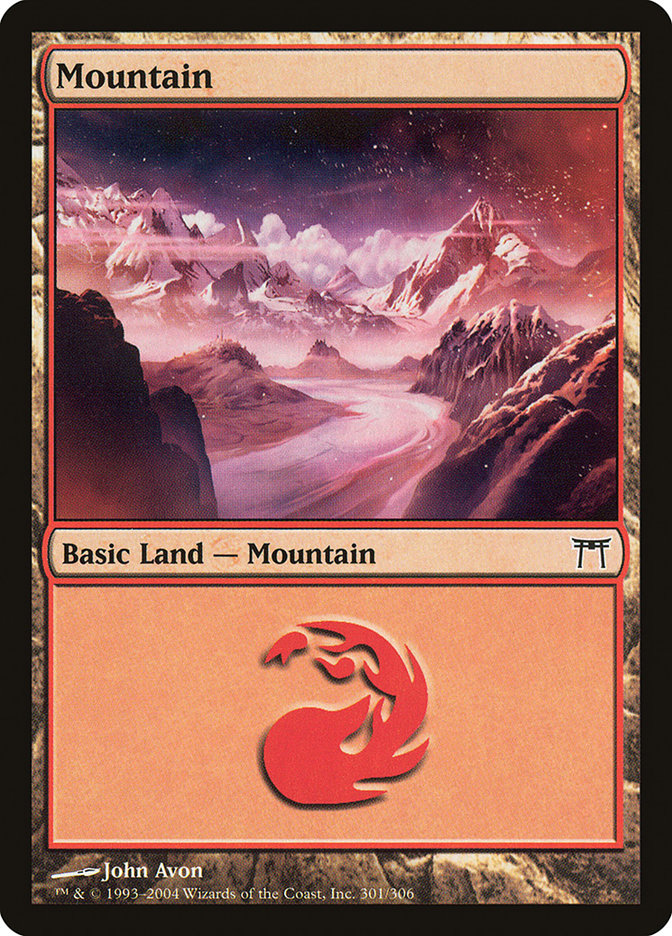 Mountain (301) [Champions of Kamigawa] | Local Legends