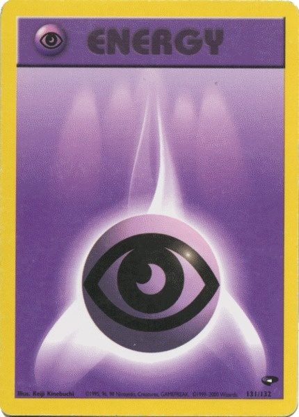 Psychic Energy (131/132) [Gym Challenge Unlimited] | Golgari Games