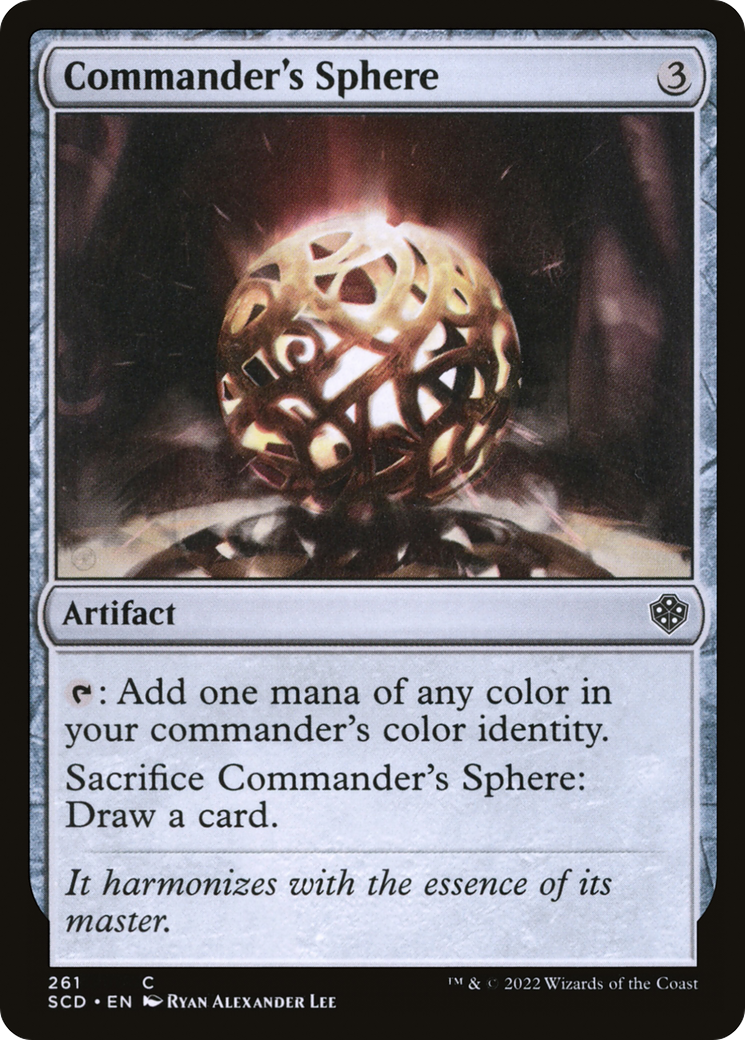 Commander's Sphere [Starter Commander Decks] | Golgari Games