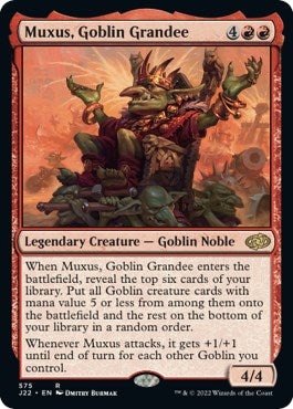 Muxus, Goblin Grandee [Jumpstart 2022] | Golgari Games