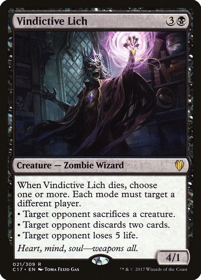 Vindictive Lich [Commander 2017] | Local Legends