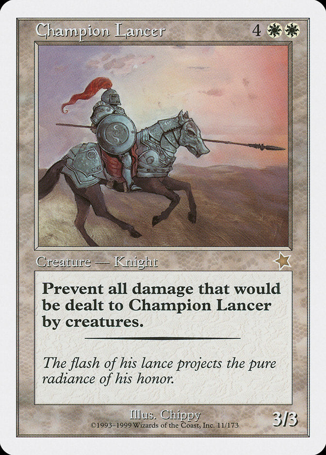 Champion Lancer [Starter 1999] | Golgari Games