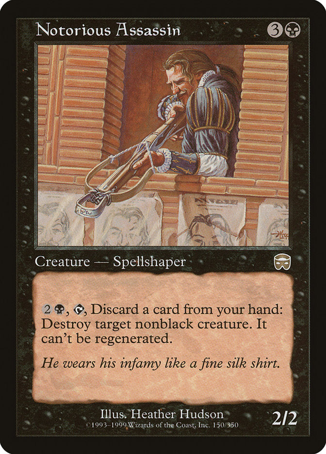 Notorious Assassin [Mercadian Masques] | Local Legends