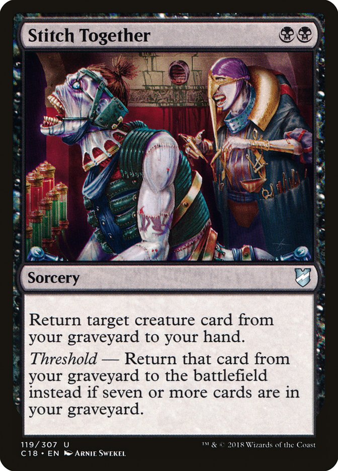 Stitch Together [Commander 2018] | Local Legends