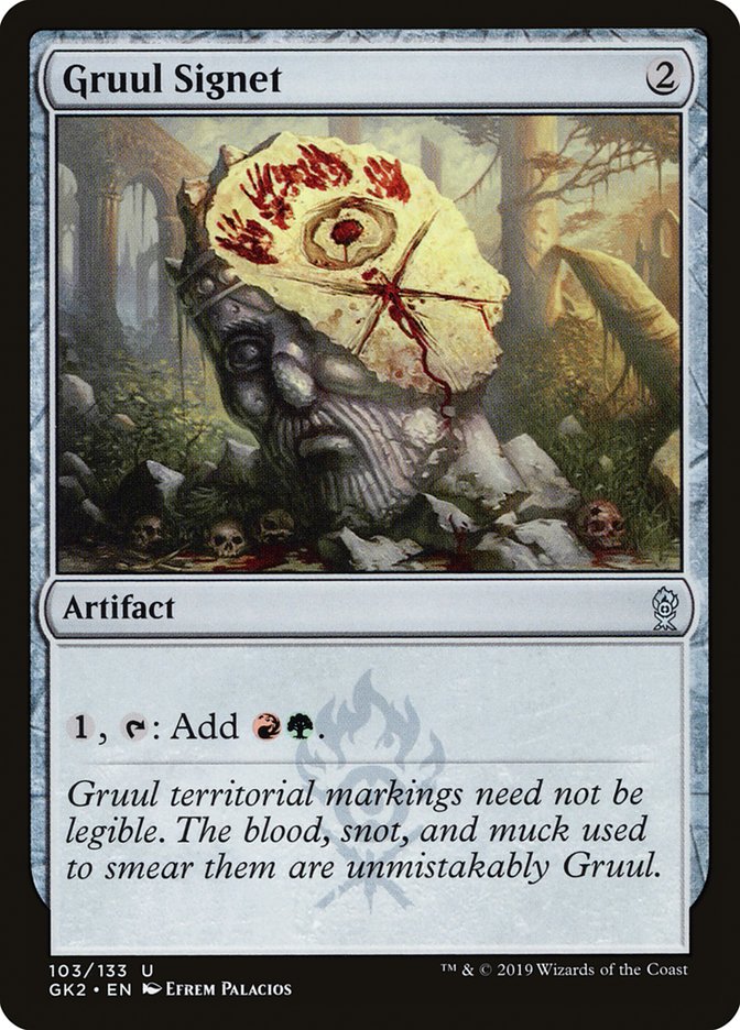 Gruul Signet [Ravnica Allegiance Guild Kit] | Local Legends