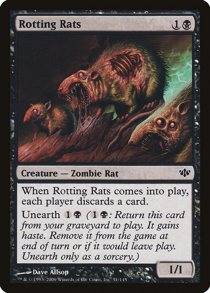 Rotting Rats [Conflux] | Golgari Games