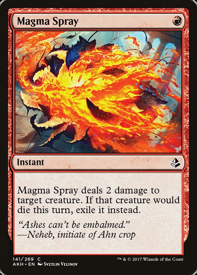 Magma Spray [Amonkhet] | Local Legends