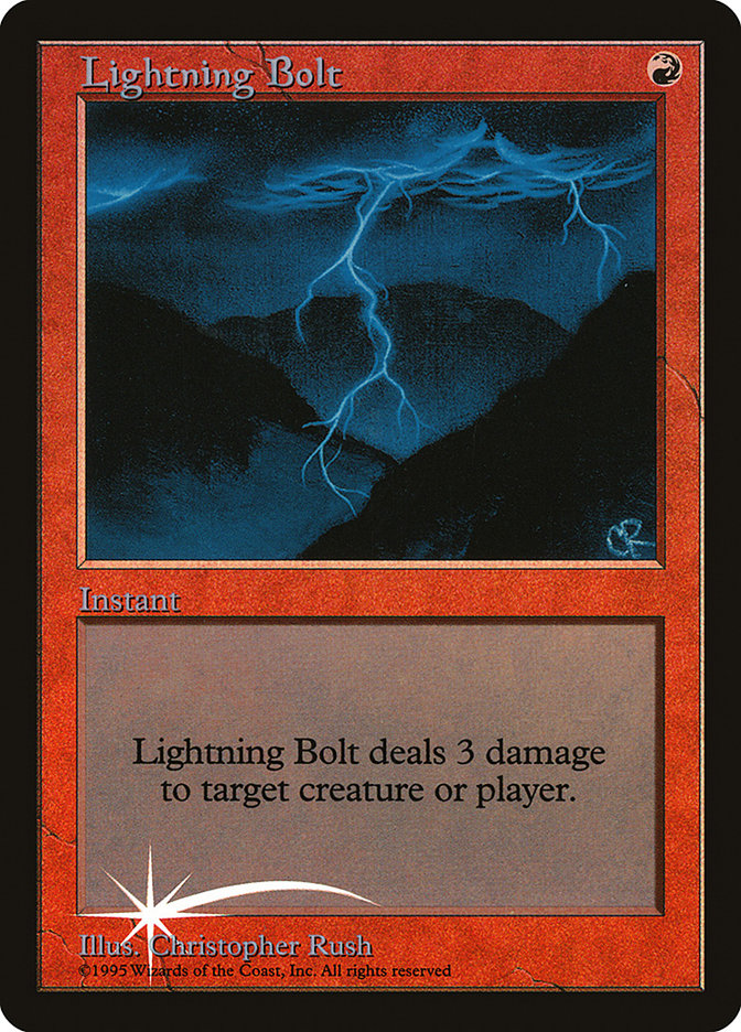 Lightning Bolt [Judge Gift Cards 1998] | Local Legends