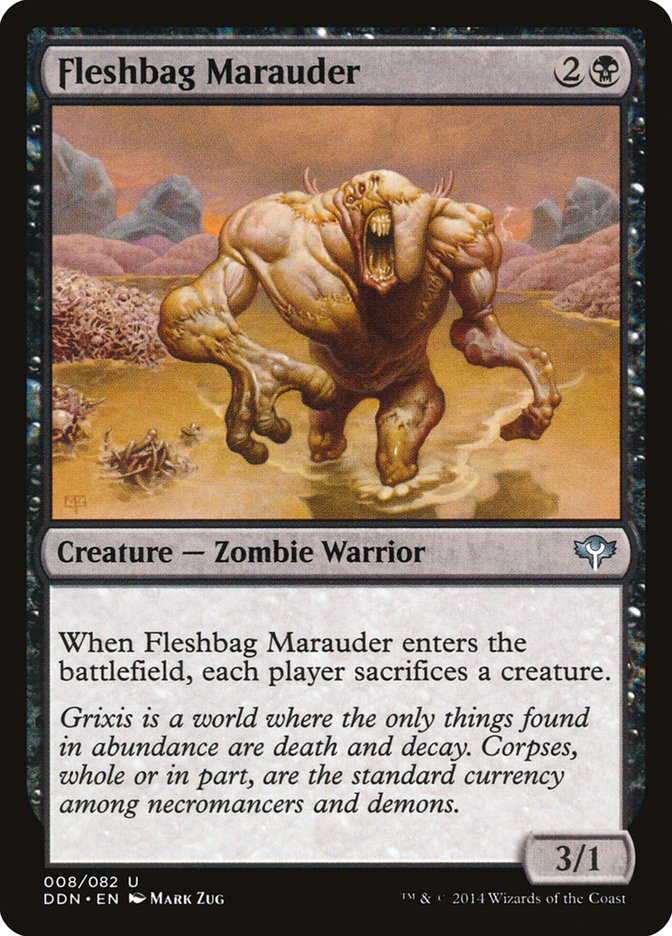 Fleshbag Marauder [Duel Decks: Speed vs. Cunning] | Golgari Games