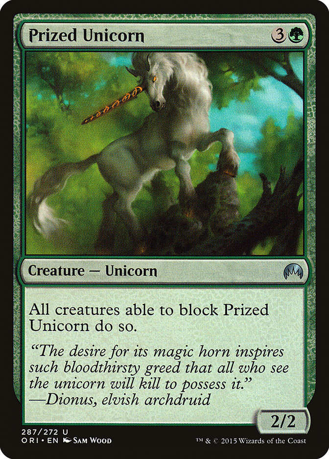 Prized Unicorn [Magic Origins] | Local Legends