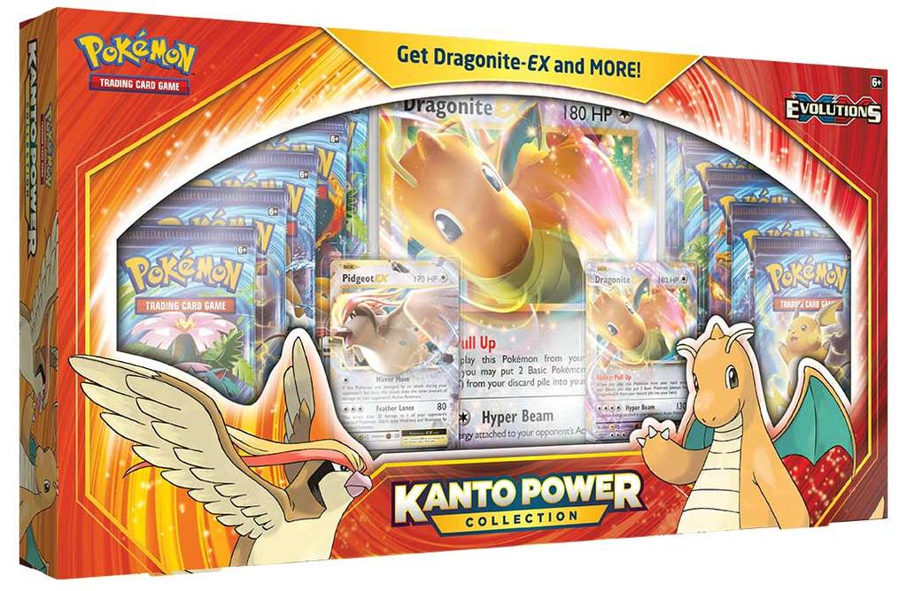 XY: Evolutions - Kanto Power Collection (Dragonite EX and Pidgeot EX) | Golgari Games