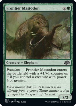 Frontier Mastodon [Jumpstart 2022] | Local Legends