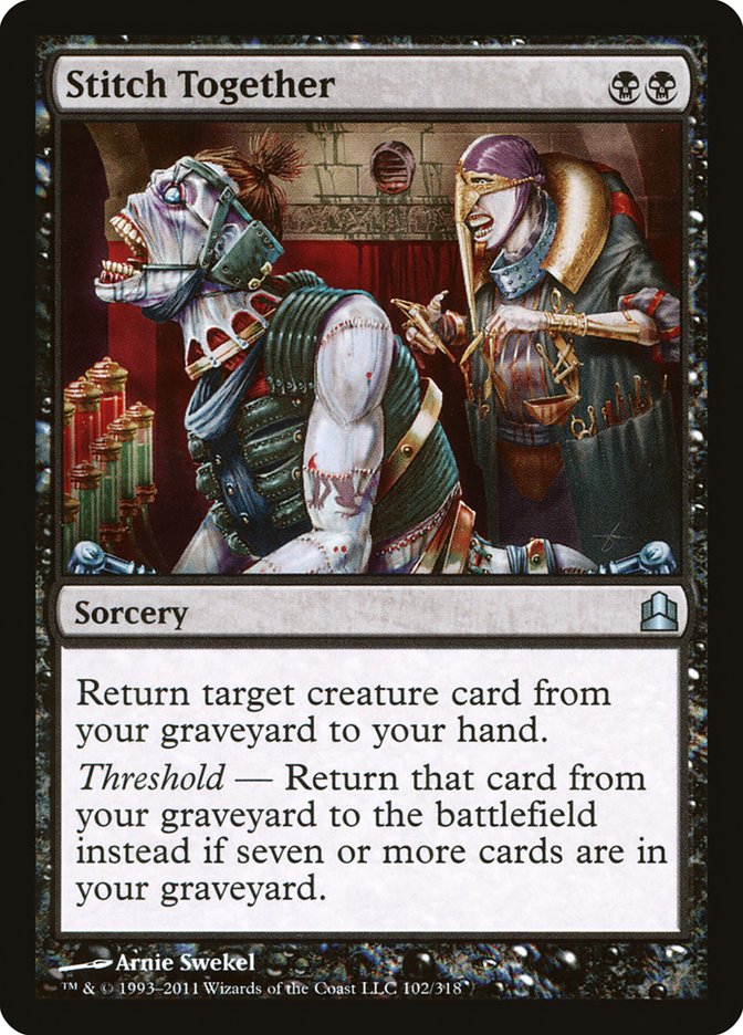 Stitch Together [Commander 2011] | Local Legends