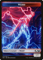 Dog // Weird Double-sided Token [Core Set 2021 Tokens] | Local Legends