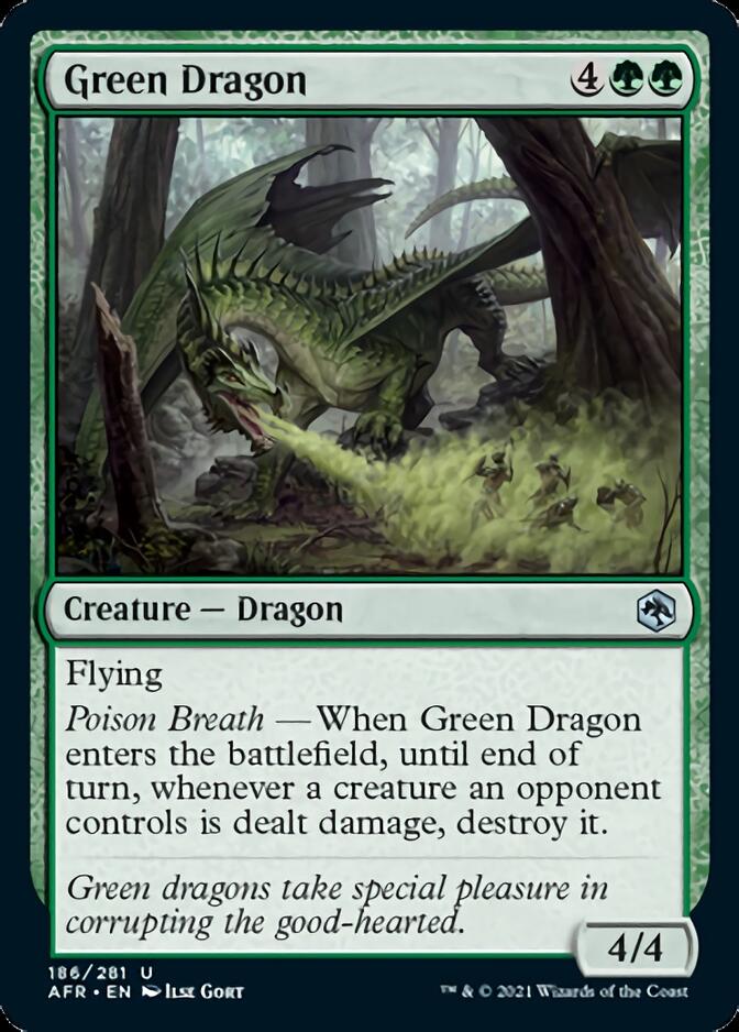 Green Dragon [Dungeons & Dragons: Adventures in the Forgotten Realms] | Golgari Games