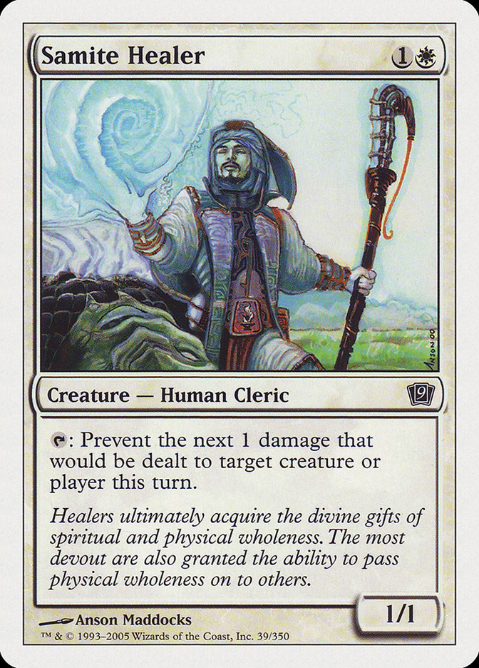 Samite Healer [Ninth Edition] | Local Legends