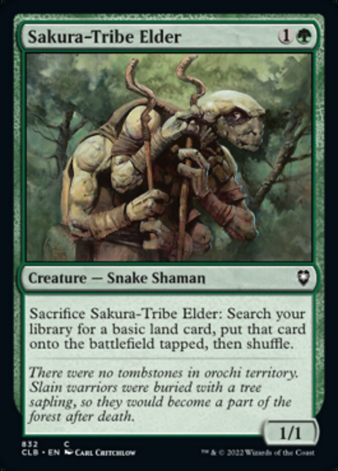Sakura-Tribe Elder [Commander Legends: Battle for Baldur's Gate] | Local Legends
