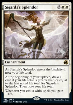 Sigarda's Splendor (Promo Pack) [Innistrad: Midnight Hunt Promos] | Golgari Games