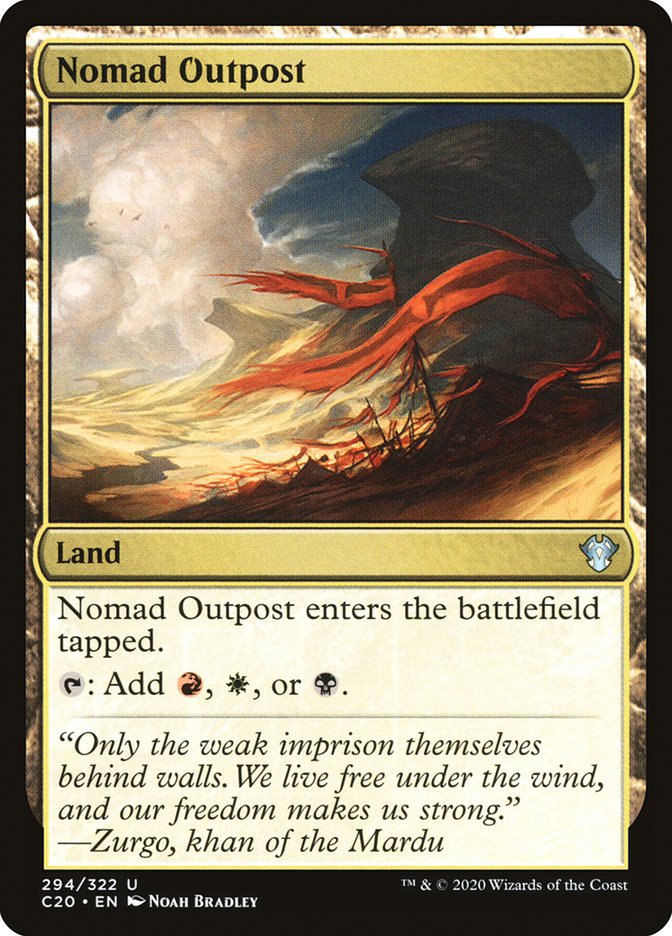 Nomad Outpost [Commander 2020] | Local Legends