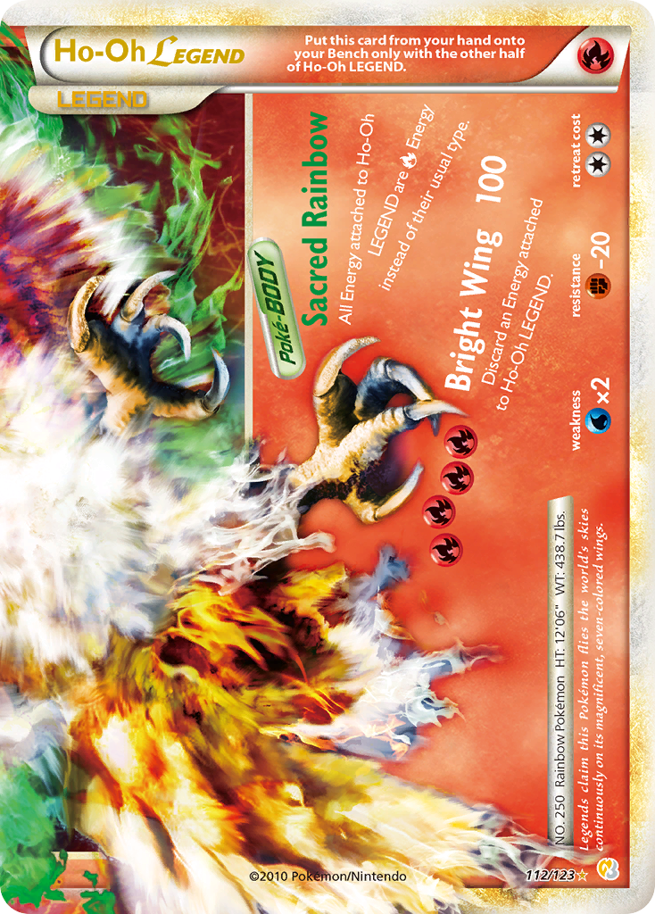 Ho-Oh LEGEND (112/123) [HeartGold & SoulSilver: Base Set] | Golgari Games