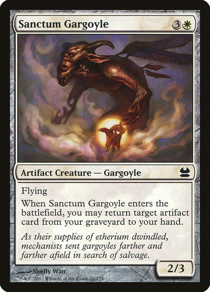 Sanctum Gargoyle [Modern Masters] | Golgari Games