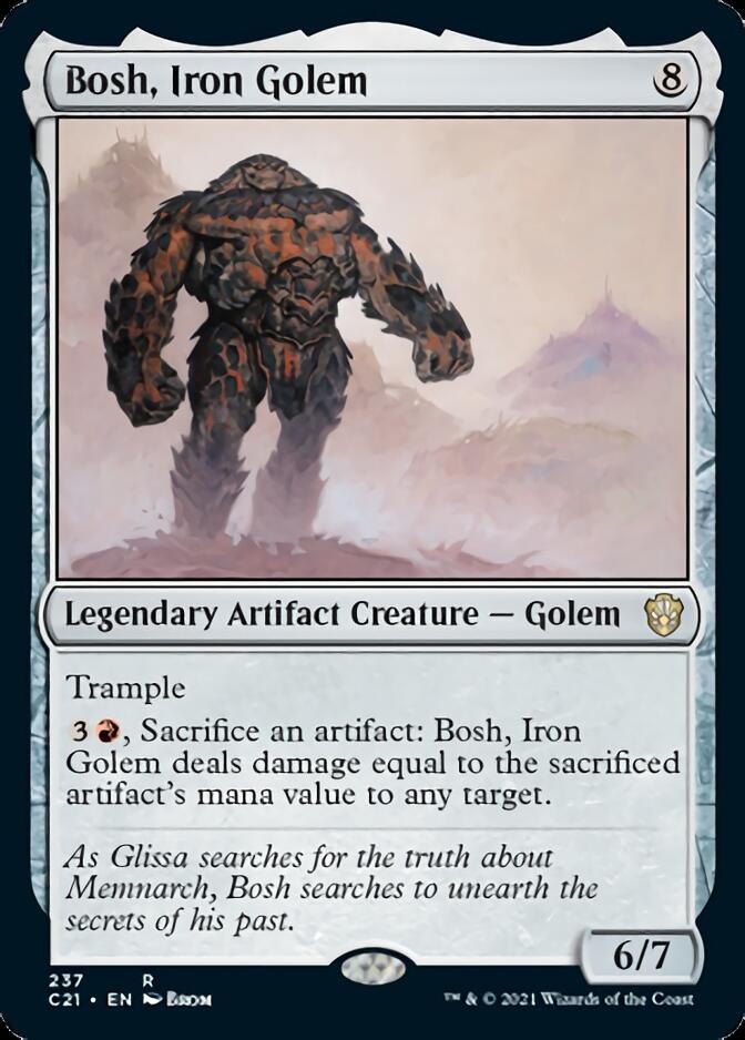 Bosh, Iron Golem [Commander 2021] | Local Legends