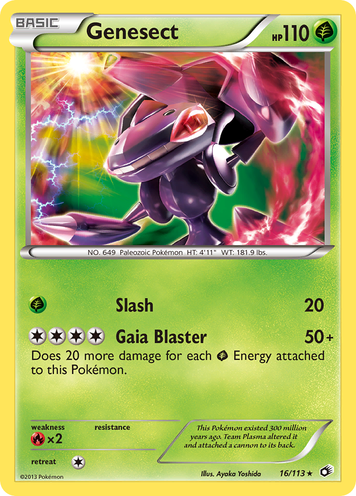 Genesect (16/113) [Black & White: Legendary Treasures] | Golgari Games