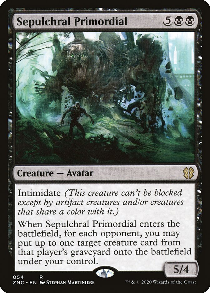Sepulchral Primordial [Zendikar Rising Commander] | Local Legends
