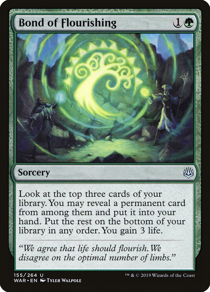 Bond of Flourishing [War of the Spark] | Local Legends