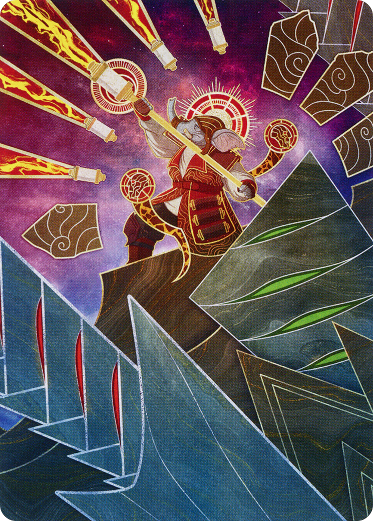 Quintorius, Loremaster Art Card (63) [March of the Machine Art Series] | Local Legends
