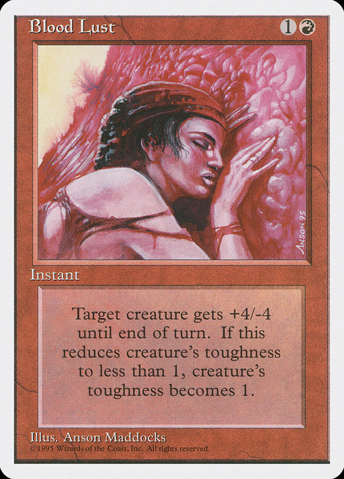 Blood Lust [Fourth Edition] | Local Legends