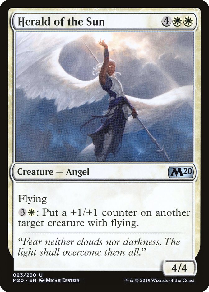 Herald of the Sun [Core Set 2020] | Local Legends