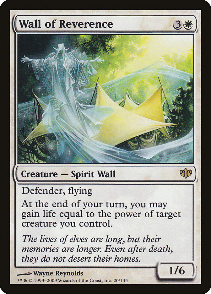 Wall of Reverence [Conflux] | Local Legends