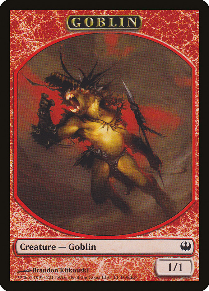 Goblin Token [Duel Decks: Knights vs. Dragons Tokens] | Local Legends