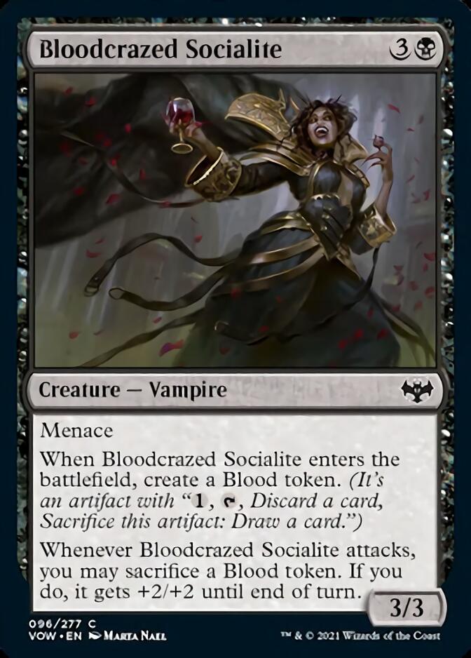 Bloodcrazed Socialite [Innistrad: Crimson Vow] | Local Legends