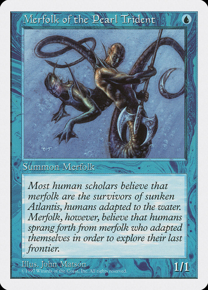 Merfolk of the Pearl Trident [Fifth Edition] | Golgari Games