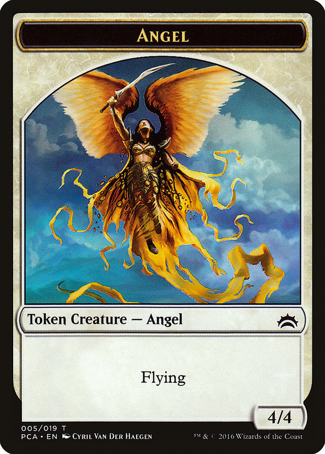 Angel Token [Planechase Anthology Tokens] | Golgari Games